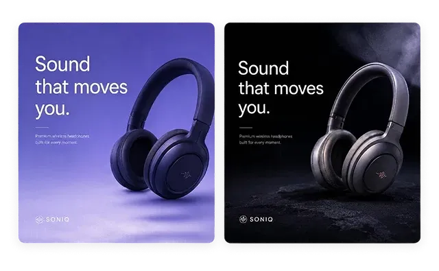 Ad creatives built with brand and product knowledge