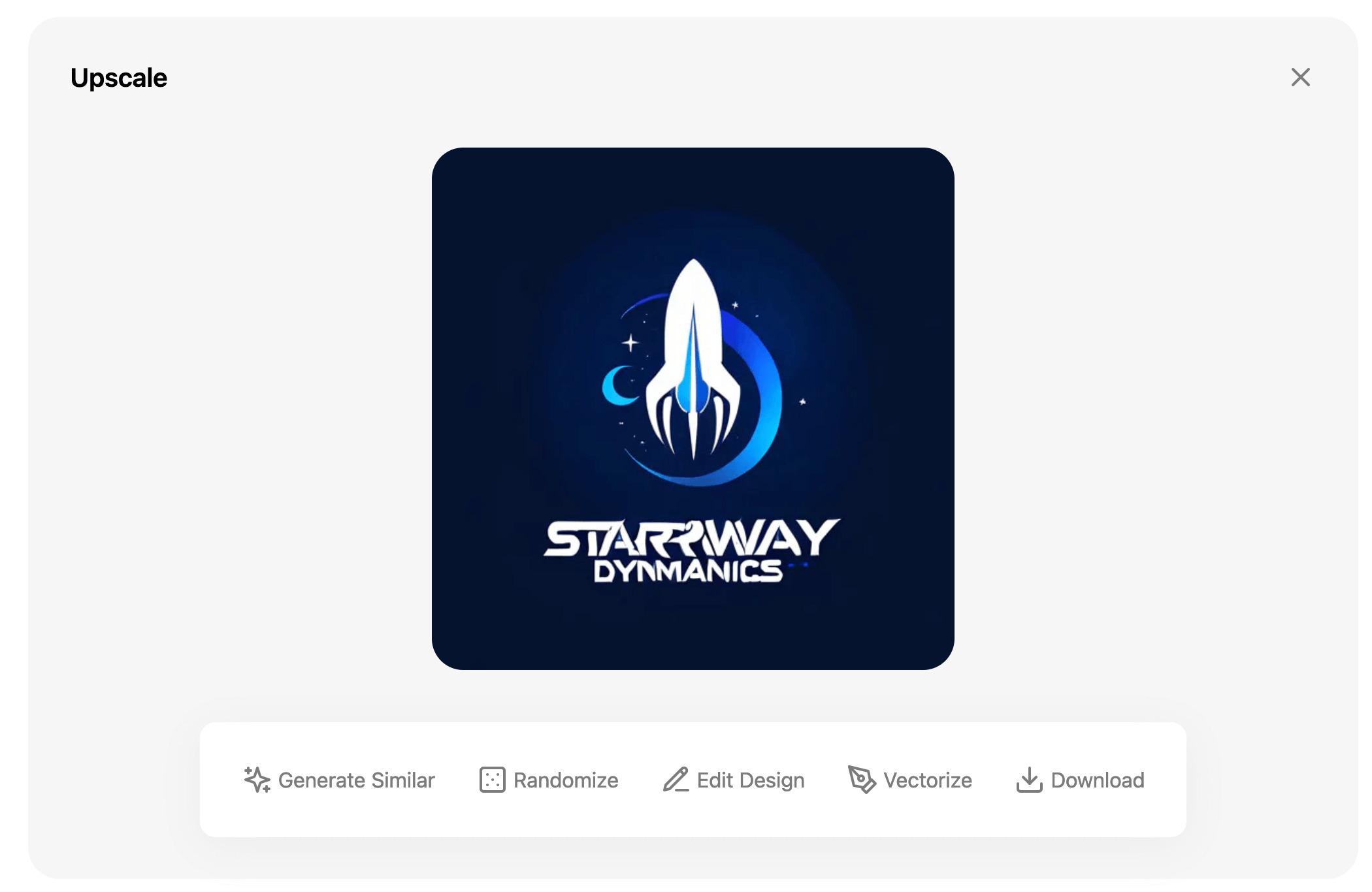 StarWay Dynamics alternate logo variation in Hiding Elephant