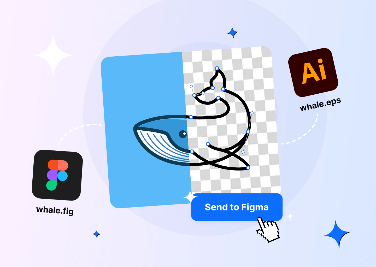 Hiding Elephant Illustrator and Figma integration teaser